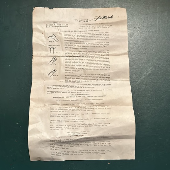 Vintage Dexter Candle Making Round Metal Mold by LeeWards. - Picture 11 of 13